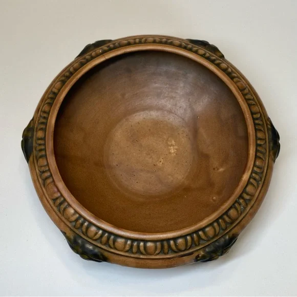 1920s Roseville Pottery Florentine low bowl - Picture 3 of 16